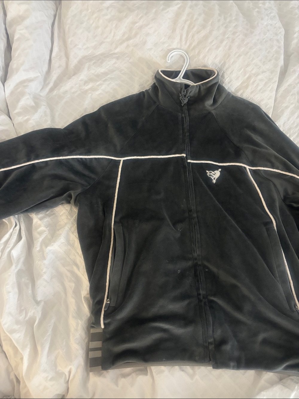 Gray zip up - Picture 2 of 3